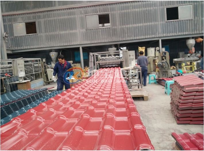 合成樹(shù)脂瓦成為屋面主要建筑材料